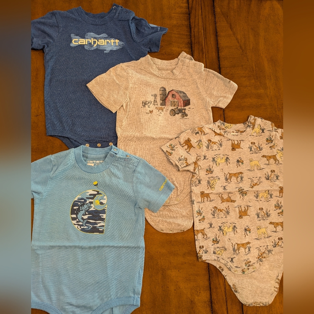 Carhartt Onesie Bundle 24M Boy
